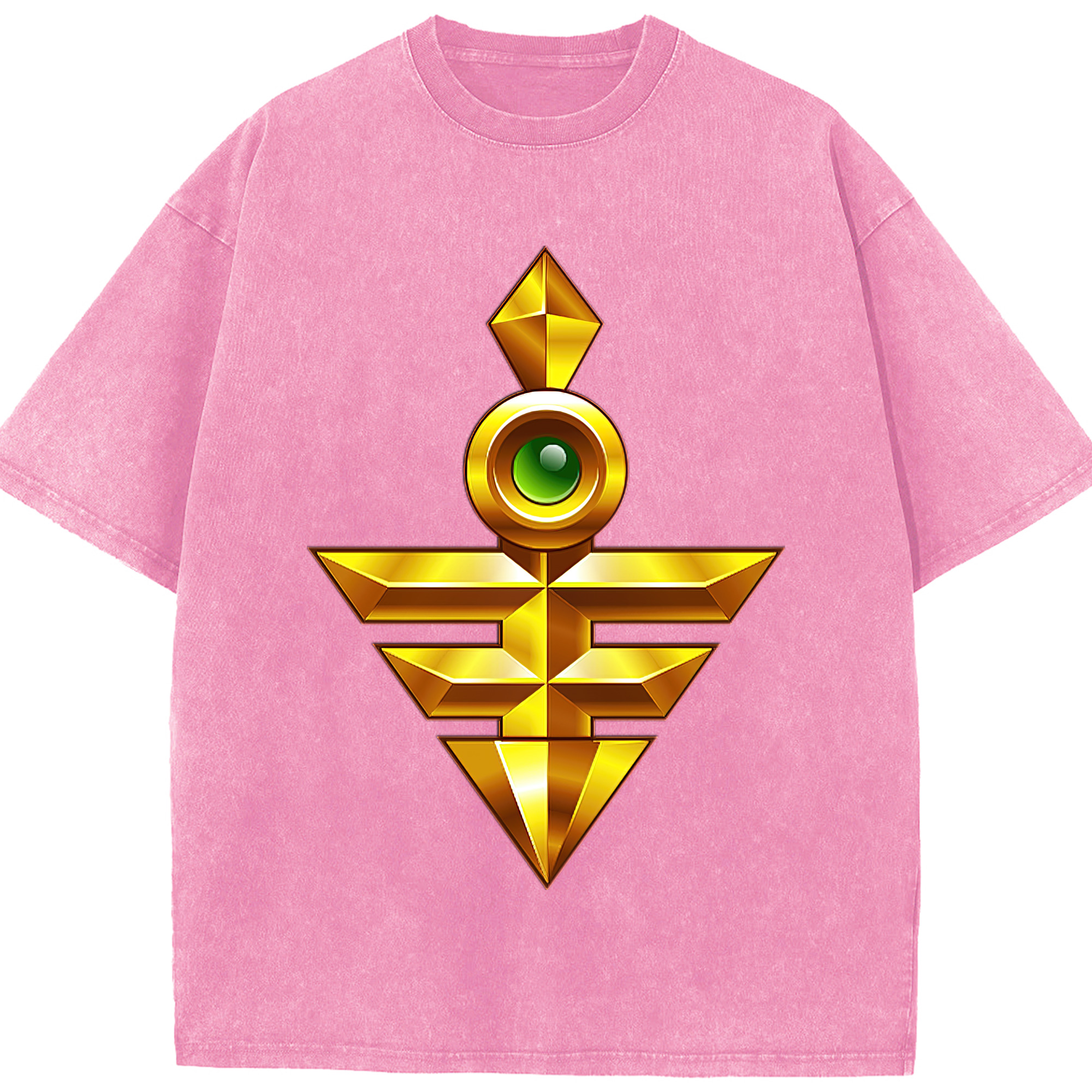 （画像用） 遊☆戯☆王 Yu-Gi-Oh! 綿100% ヴィンテージ風 半袖Tシャツ（フロントプリント）